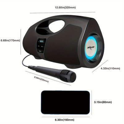Zealot P1 60W Wireless Portable Singing Speaker